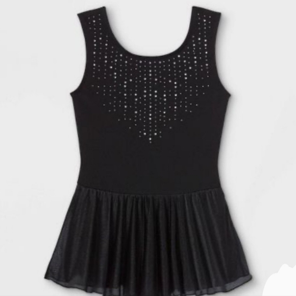 Cat & Jack Other - Cat & Jack Rhinestone Embellished Leotard